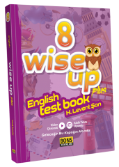 Bons 8. Sınıf English Wise Up Test Book Bons Yayınları