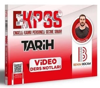 Benim Hocam 2024 EKPSS Tarih Video Ders Notları - Gökhan Öz Benim Hocam Yayınları