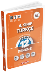 Dinamo 6. Sınıf Türkçe Sarmal 12 li Deneme Dinamik Serisi Dinamo Yayınları