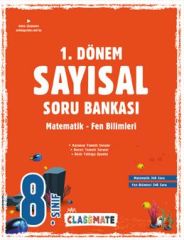 Okyanus 8. Sınıf Sayısal 1. Dönem Classmate Soru Bankası Okyanus Yayınları