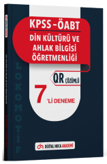 Dijital Hoca ÖABT Din Kültürü Öğretmenliği Lokomotif 7 Deneme QR Çözümlü Dijital Hoca Akademi