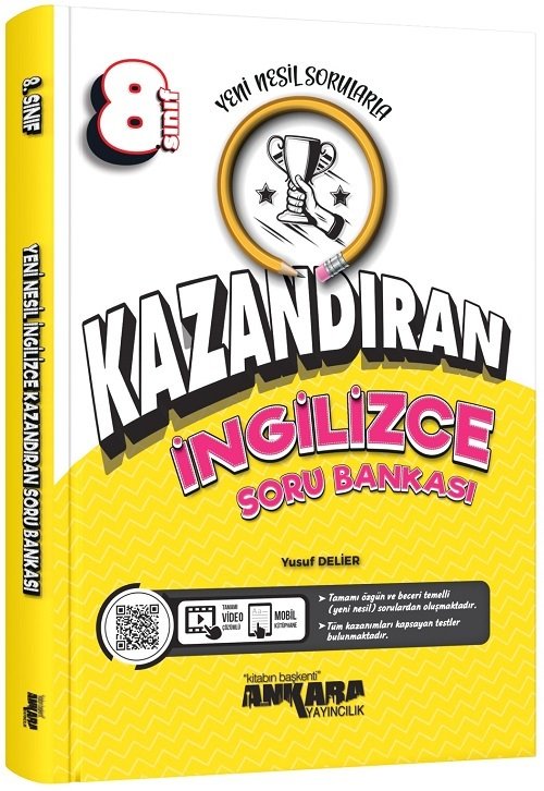 Ankara Yayıncılık 8. Sınıf İngilizce Kazandıran Soru Bankası Ankara Yayıncılık