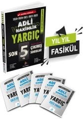 Dizgi Kitap 2024 YARGIÇ Adli Hakimlik Çıkmış Sorular Son 5 Yıl Çözümlü Dizgi Kitap