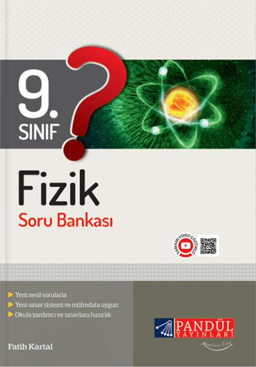 Pandül 9. Sınıf Fizik Soru Bankası Pandül Yayınları