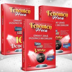 Liyakat 3. Sınıf BİLSEM Dikkat-Zeka Düşünce Becerileri 3 Kitap Set Liyakat Yayınları