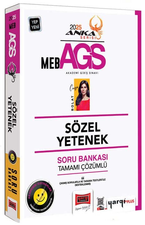 Yargı 2025 MEB-AGS Sözel Yetenek Soru Bankası Çözümlü Anka Serisi - Cansu Bolat Yargı Yayınları