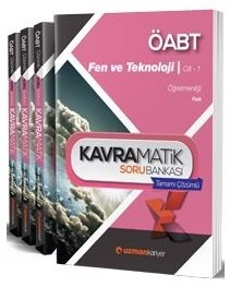 SÜPER FİYAT - Uzman Kariyer ÖABT Fen ve Teknoloji Kavramatik Soru Bankası Çözümlü Modüler Set Uzman Kariyer Yayınları