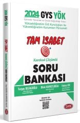 Data 2024 GYS YÖK Yükseköğretim Kurumları Personeli Tam İsabet Soru Bankası Çözümlü Görevde Yükselme Data Yayınları