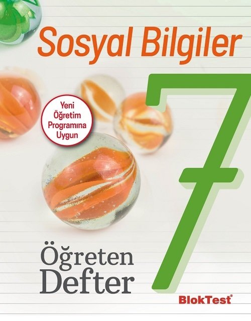 Blok Test 7. Sınıf Sosyal Bilgiler Öğreten Defter Blok Test Yayınları