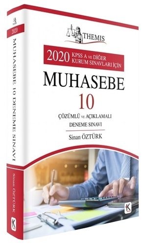 SÜPER FİYAT - Kuram 2020 THEMİS KPSS Muhasebe 10 Deneme Çözümlü - Sinan Öztürk Kuram Kitap