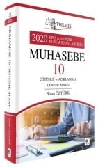 SÜPER FİYAT - Kuram 2020 THEMİS KPSS Muhasebe 10 Deneme Çözümlü - Sinan Öztürk Kuram Kitap