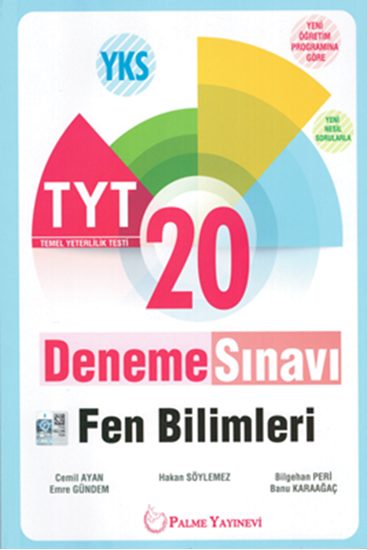 Palme YKS TYT Fen Bilimleri 20 Deneme Sınavı Palme Yayınları