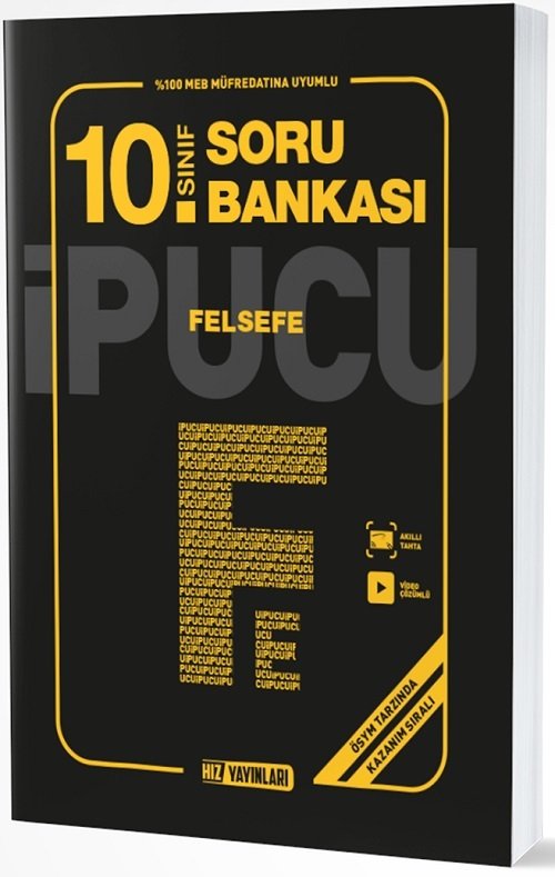 Hız Yayınları 10. Sınıf Felsefe İpucu Soru Bankası Hız Yayınları