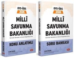 Data 2024 GYS ÜDS Milli Savunma Bakanlığı Konu + Soru 2 li Set Görevde Yükselme ve Ünvan Değişikliği Data Yayınları