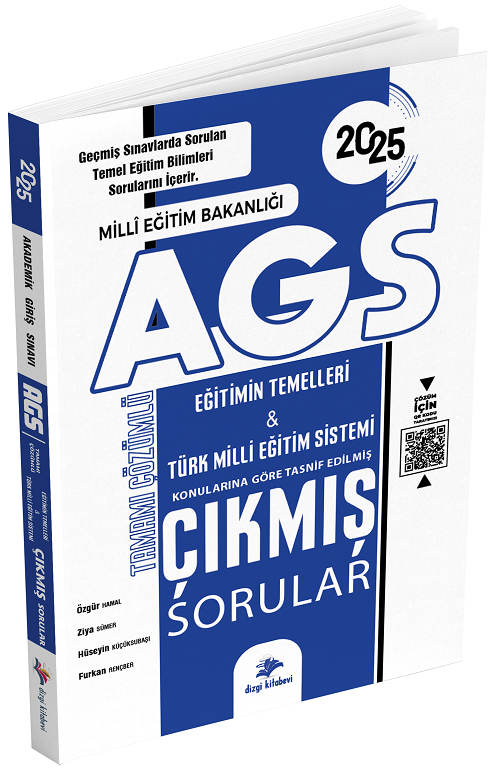 Dizgi Kitap 2025 MEB-AGS Eğitimin Temelleri ve Türk Milli Eğitim Sistemi Çıkmış Sorular Konularına Göre Çözümlü Genişletişmiş 2. Baskı - Özgür Hamal, Ziya Sümer Dizgi Kitap