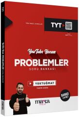 Marka 2025 YKS TYT Problemler Youtube Hocam Soru Bankası Çözümlü - Yektuğ Mat Marka Yayınları