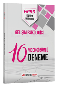 Dijital Hoca KPSS Eğitim Bilimleri Gelişim Psikolojisi 10 Deneme Çözümlü Dijital Hoca Akademi