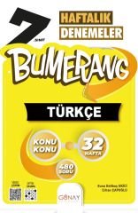 Günay 7. Sınıf Türkçe Bumerang Konu Konu Haftalık Denemeler Günay Yayınları