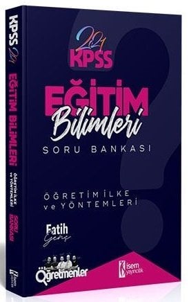 SÜPER FİYAT - İsem 2021 KPSS Eğitim Bilimleri Öğretim İlke ve Yöntemleri Soru Bankası Çözümlü - Fatih Genç İsem Yayınları