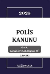 Platon 2025 Polis Kanunu - Özkan Ali Yazıcıoğlu Platon Hukuk Yayınları