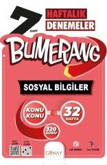 Günay 7. Sınıf Sosyal Bilgiler Bumerang Konu Konu Haftalık Denemeler Günay Yayınları