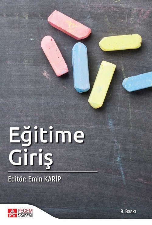 Pegem Eğitime Giriş - Emin Karip Pegem Akademi Yayıncılık