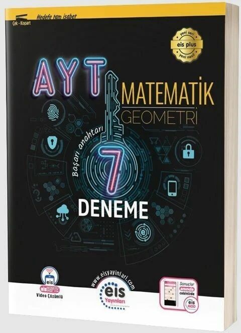 Eis Yayınları YKS AYT Matematik Geometri 7 li Deneme Eis Yayınları