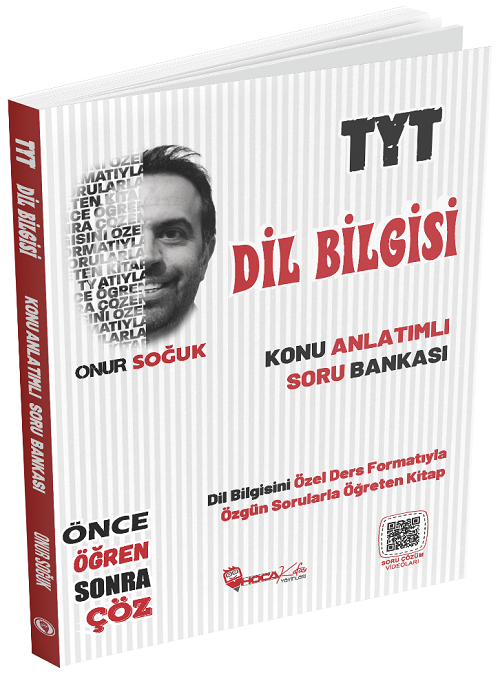 Hoca Kafası YKS TYT Dil Bilgisi Konu Anlatımlı Soru Bankası Çözümlü - Onur Soğuk Hoca Kafası Yayınları