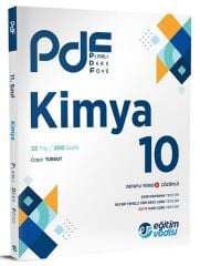 Eğitim Vadisi 10. Sınıf Kimya Planlı Ders Föyü PDF Video Anlatım Destekli Eğitim Vadisi Yayınları