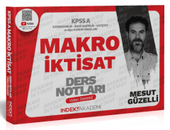 İndeks Akademi 2025 KPSS A Grubu Makro İktisat Video Ders Notları - Mesut Güzelli İndeks Akademi Yayıncılık