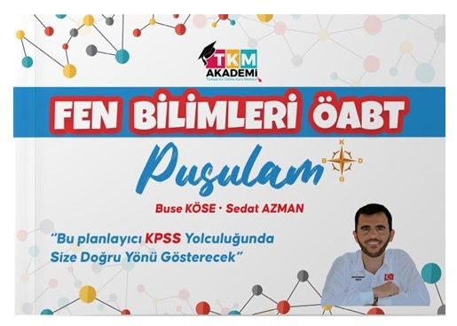 TKM Akademi ÖABT Fen Bilimleri Pusulam Planlama Defteri TKM Akademi