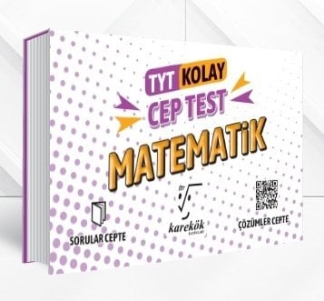 Karekök YKS TYT Matematik Kolay Cep Test Karekök Yayınları