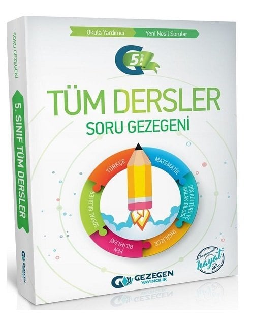 Gezegen 5. Sınıf Tüm Dersler Soru Gezegeni Soru Bankası Gezegen Yayınları