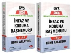 Data 2024 GYS Ceza ve Tevkifevleri İnfaz ve Koruma Başmemuru Konu Anlatımlı Hazırlık Kitabı Seti Görevde Yükselme Data Yayınları