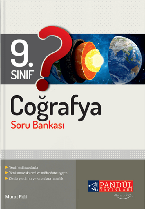 Pandül 9. Sınıf Coğrafya Soru Bankası Pandül Yayınları