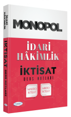 SÜPER FİYAT - Monopol İdari Hakimlik İktisat Ders Notları Monopol Yayınları