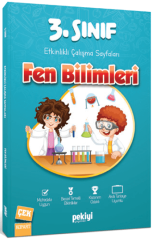 Pekiyi 3. Sınıf Fen Bilimleri Etkinlikli Çalışma Sayfaları Pekiyi Yayınları