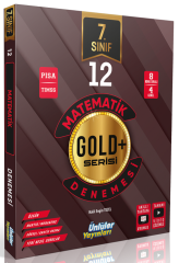 Ünlüler 7. Sınıf Matematik Gold Serisi 12 Deneme Ünlüler Yayınları