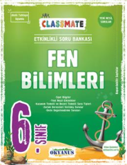 Okyanus 6. Sınıf Fen Bilimleri Classmate Soru Bankası Okyanus Yayınları