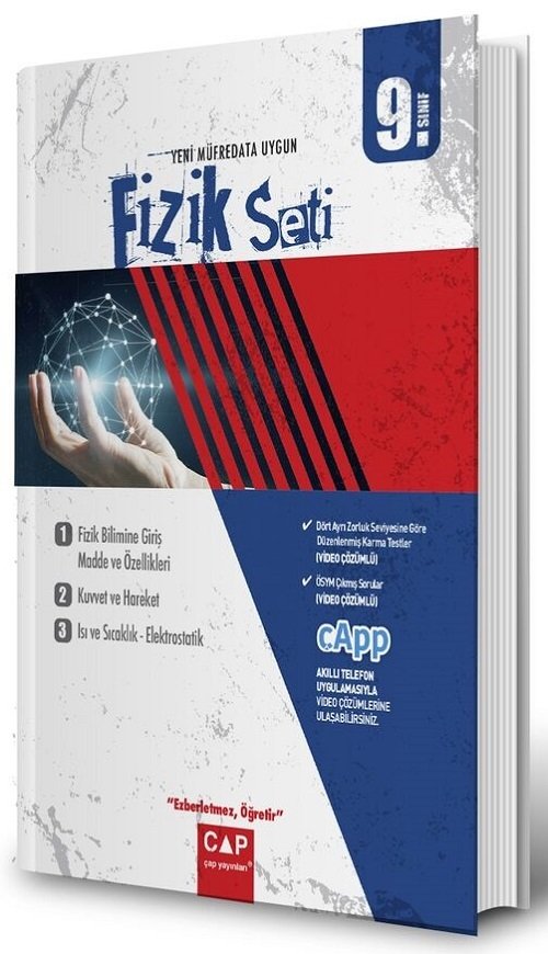 Çap Yayınları 9. Sınıf Anadolu Lisesi Fizik Seti Çap Yayınları