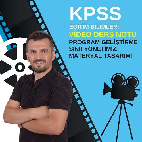 İşeri Yayınları KPSS Eğitim Bilimleri Program Geliştirme-Sınıf-Materyal Video Ders Notu - Metin Şar İşeri Yayınları