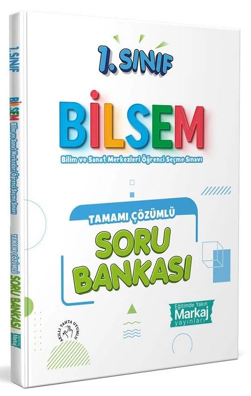 Markaj 1. Sınıf BİLSEM Hazırlık Soru Bankası Markaj Yayınları