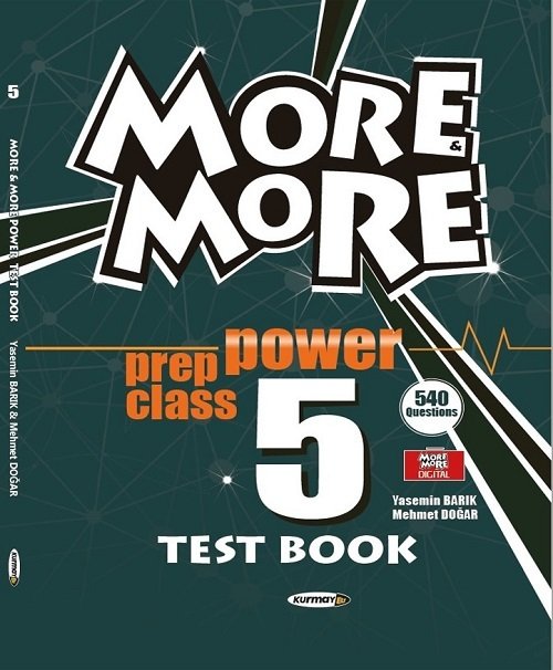 Kurmay ELT More and More English 5 Power Test Book Kurmay ELT Yayınları