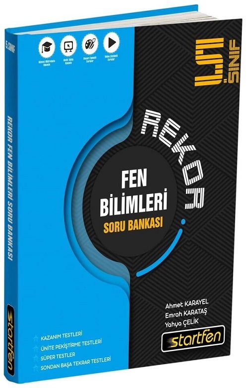 Startfen 5. Sınıf Fen Bilimleri Rekor Soru Bankası Startfen Yayınları