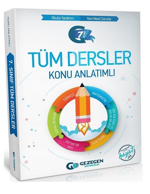 Gezegen 7. Sınıf Tüm Dersler Konu Anlatımlı Gezegen Yayınları