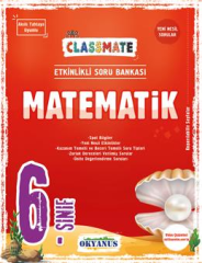 Okyanus 6. Sınıf Matematik Classmate Soru Bankası Okyanus Yayınları