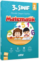 Pekiyi 3. Sınıf Matematik Etkinlikli Çalışma Sayfaları 2. Kitap Pekiyi Yayınları