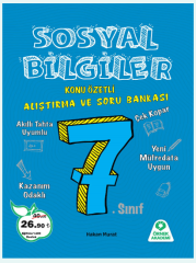 Örnek Akademi 7. Sınıf Sosyal Bilgiler Konu Özetli Araştırma ve Soru Bankası Örnek Akademi Yayınları