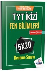 Kurul YKS TYT İkizi Fen Bilimleri 5x20 Deneme Kurul Yayıncılık