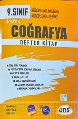 ENS Yayınları 9. Sınıf Coğrafya Destek Defter Kitap ENS Yayınları